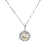 925 Sterling Silver Chain With CZ Pendant
