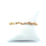 18K Gold Plated Scallop Bracelet