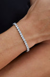 Sterling Silver White CZ Tennis Bracelet
