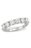 Sterling Silver White CZ Band Ring