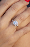 Sterling Silver White CZ Ring
