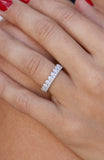 Sterling Silver Crown CZ Ring