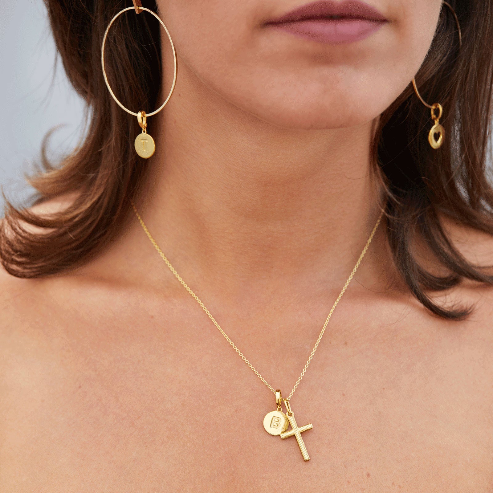 Savvy cie 18k gold vermeil lab sapphire & cz bracelet Clearance