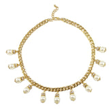 Swarovski Pearl / Crystal Bauble Necklace