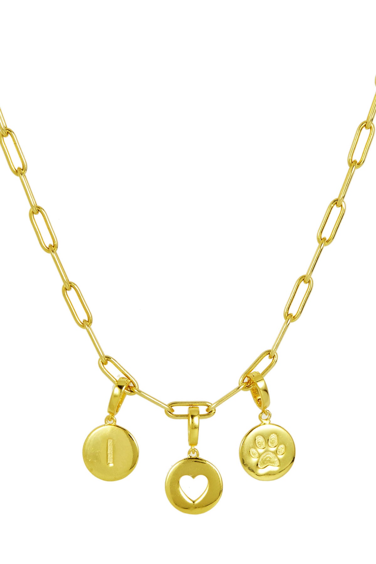 Louis Vuitton 18K Gold “Envelope Charm Letter Charm” Pendant